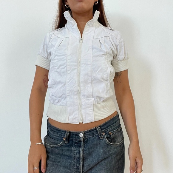 SWS Stylish Women’s White Jacket - Picture 1 of 6